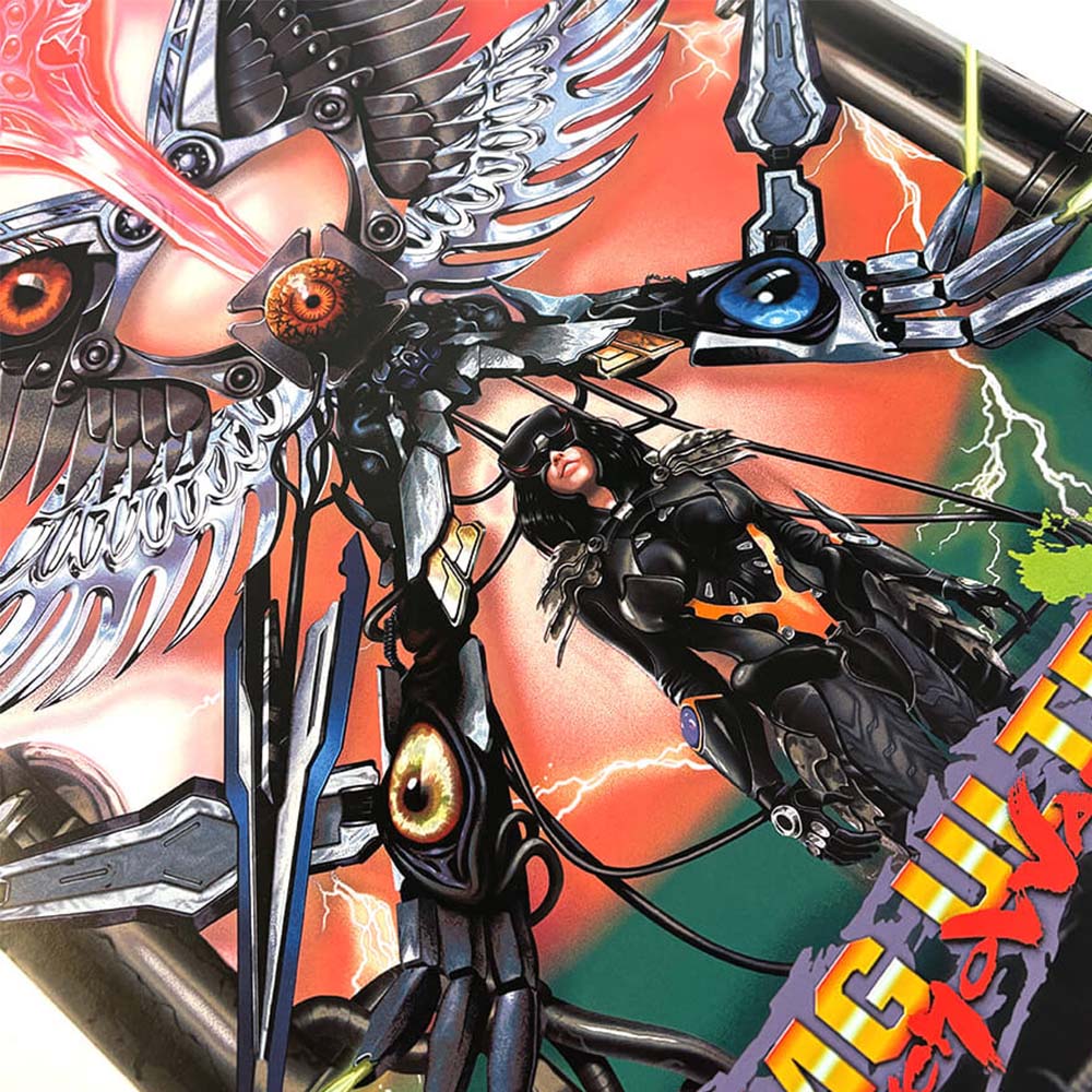 PsychoWarrior: MG Ultra X Poster - A2