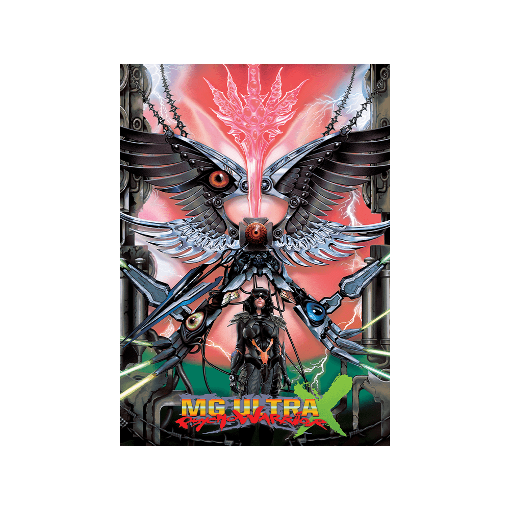 PsychoWarrior: MG Ultra X Poster - A2